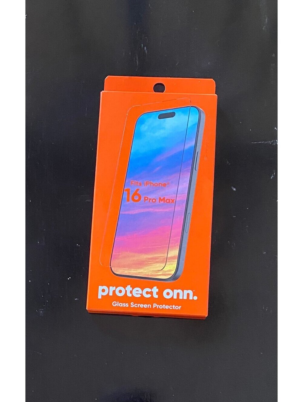 Onn Glass Screen Protector for iPhone 16 Pro Max